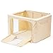 EZOWare 2 Pack Storage Bins Boxes Foldable Container Organizer Basket - Extra Large/Beige For Under bed Storage, Closet,Linens, Bedding Blanket, Sheets Pillows, Quilt