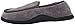 isotoner Men's Microterry Memory Foam Indoor/Outdoor Slip-On Slippers, Charcoal, 11-12