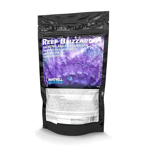 Brightwell Aquatics Reef Blizzard-A – High-Protein Planktonic Blend for Anemone…