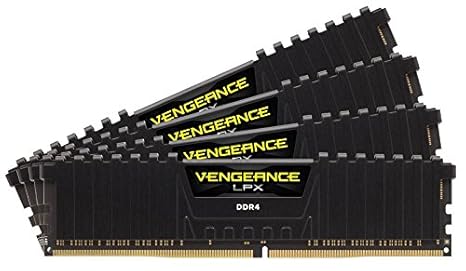 Corsair Vengeance LPX 32GB (4x8GB) DDR4 3000MHz C15 XMP 2.0 High Performance Desktop Arbeitsspeicher Kit, schwarz