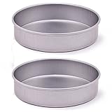 Parrish's Magic Line Round Cake Pan, 6 x 2 Inches Deep (2 Pack)