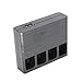 IRCtek 4A 4 in 1 Charger for DJI OSMO and OSMO Mobile HB01-522365 980mAh Battery, Charge 4 Batteries Simultaneously