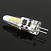 Bonlux 5-packs LED G4 Bi-pin Base Light Bulb 12V 2 Watts Warm White 20W G4 Halogen Bulb Replacement