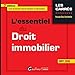 L'ESSENTIEL DU DROIT IMMOBILIER 7EME EDITION (CARRÉS ROUGE) (French Edition) by 