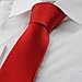KissTies Solid Satin Tie Pure Color Necktie Mens Ties + Gift Box