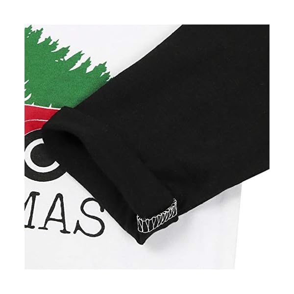 Newborn Baby Boy Girl Merry Christmas Tshirt Christmas Car Xmas Tree Cute Long Sleeve Raglan Christmas Shirt Top - Image 6