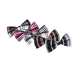 TOPTIE Mens Tuxedo Adjustable Neck Bowtie Bow Tie 5pc Mixed Lot