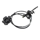 GOOFIT Left Hydraulic Brake Master Cylinder Caliper for Chinese 50cc 70cc 90cc 110cc 125cc 150cc 200cc 250cc Taotao Sunl ATV Quad