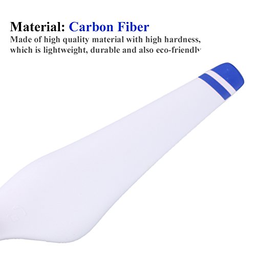 2-Paar-RC-Drohne-Propellerblaetter-CW-CCW-Selbstsichernde-Propeller-Blades-fuer-DJI-Phantom2-3-E300Weiss-Blau