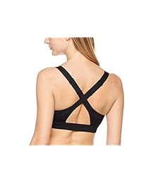 Halina Athletics medio impacto con cuello redondo de brasier deportivo con contraste elástico y acolchado extraíble s110085 a