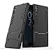 Cocomii Iron Man Armor Sony Xperia XZ/XZs Case, Slim Thin Matte Vertical & Horizontal Kickstand Reinforced Drop Protection Fashion Bumper Cover Compatible with Sony Xperia XZ/XZs (Jet Black)