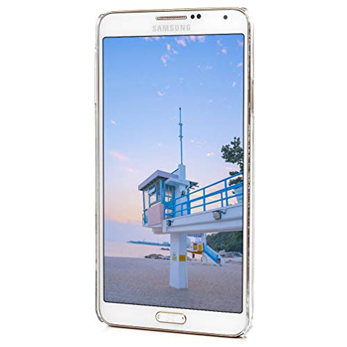 image for KASOS Galaxy Note 3 Case, Note 3 Christmas Clear PC Shell Edge Raised 