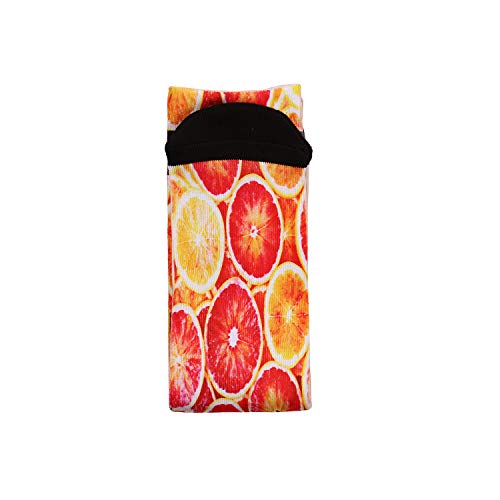 DREAM SLIM Mens Unisex Funny Crazy Color 3D Skull Pattern Athletic Basketball Sports Novelty Crew Tube Socks (Grapefruit) - Thumbnail 5