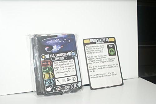 Star Trek Attack Wing YESTERDAY'S ENTERPRISE OP Pack + Senior Staff Card