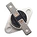TOTOT 5PCS KSD301 DegC 150 Thermal Control Switch 250V 10A Normally Closed NC Thermostat Temperature Switch