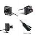 RevoTech POE Fisheye HD 3MP Mini IP Camera H.265 1080P 2MP Indoor Metal Security Camera ONVIF P2P CCTV Cam System (I706-3-P Black)