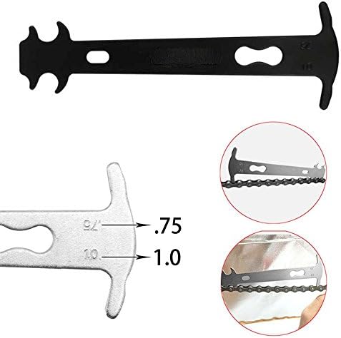 Xinnyuan Fashion Portable Instrument Wear Indicator Measure Tool Bike Chain Checker Bicycle Repair Gauge Check Ruler