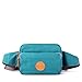 Eshow Women's Canvas Travel Sports Waist Pack Outdoors Running Climbing Fanny Pack Waist Bag