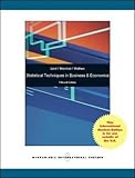 Statistical Techniques in Business and Economics, Douglas A. Lind, William G. Marchal, Samuel Adam Wathen, 0071316981