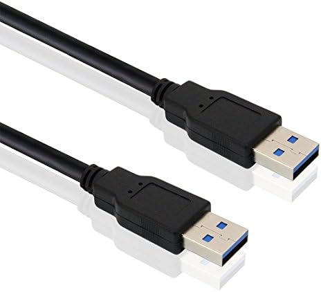 USB 3.0 Cable Male to Male 15Ft, Wintter 15Ft USB 3.0 Type A Male to Male Cable 5Gbps Data Transfer Lead For Hard Drive Enclosures, Printers, Modems, Cameras and Other USB peripherals