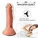 Women Adult Toys for Pleasure Dicks 7.68 Inch Rechargeable Lightweight Medical Silicone Wand with 10 Powerful Vibrations for Beginner Massage