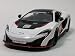 Kinsmart White Mclaren 675LT Hard Top 1/36 Scale Diecast Sports Car Limted