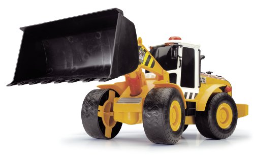 Dickie Spielzeug 203415780 - Pump Action Loader, Freilauf, 54 cm, gelb