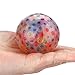 Sacow Stress Reliever Ball, Spongy Rainbow Ball Toys Squeezable Stress Toy Stress Relief Ball for Fun (Pink)