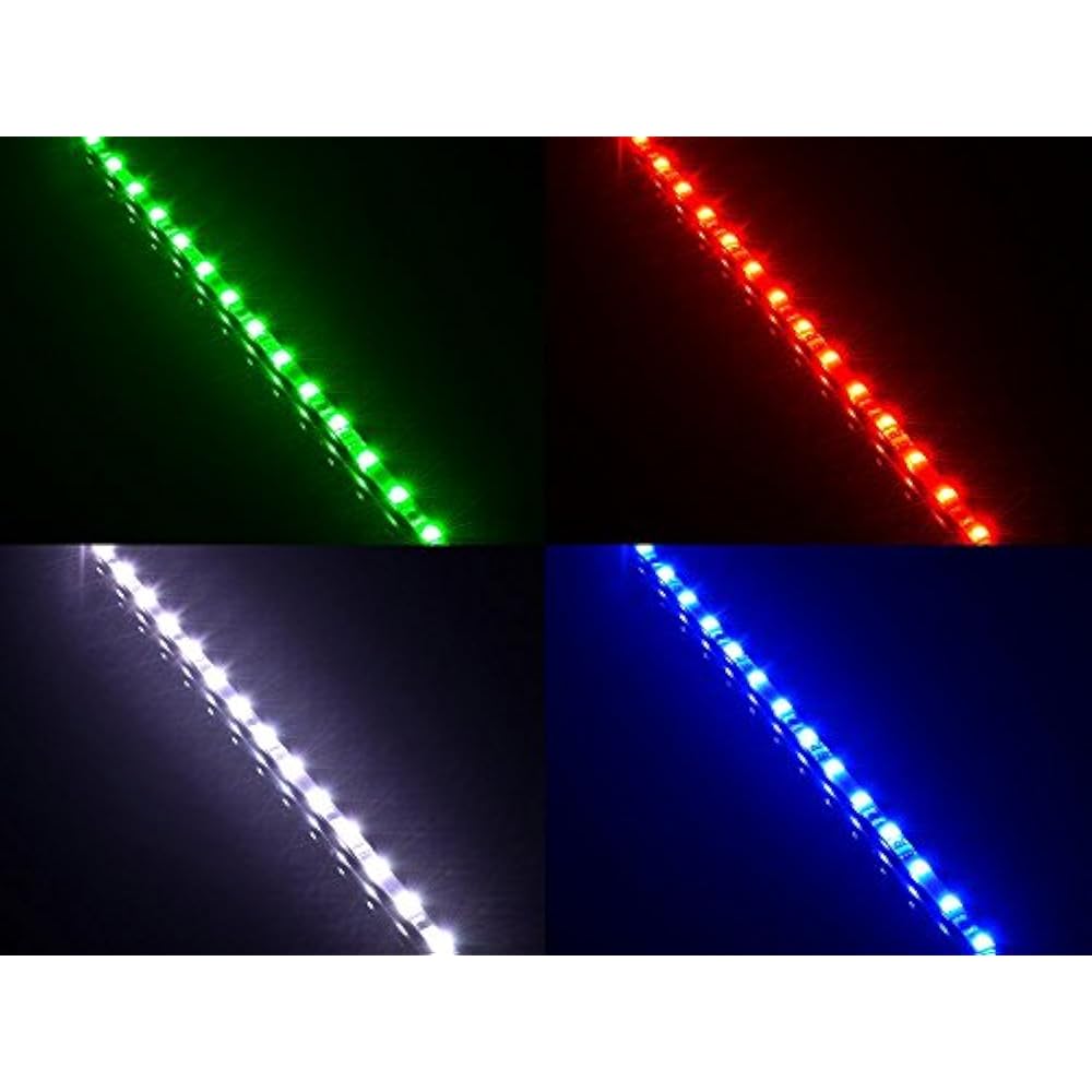 RGB LED Light Strip Full Kit For PC Computer Case, Fixed By