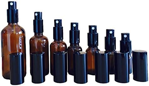 スプレーボトル化粧品ボトルエッセンシャルオイル詰め替え小分け 7本セット携帯用ガラス瓶 B087x5k29w 1 264円 日本正規代理店品 人気商品 新作送料無料 セール開催中最短即日発送
