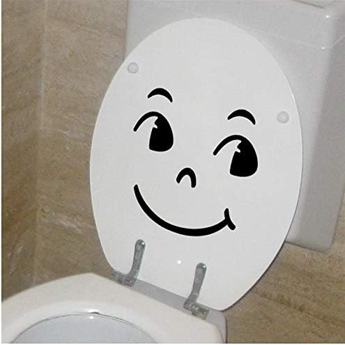 Wc-asdcc Risa Cara Aseo Refrigerador Calcomanías De Bricolaje para