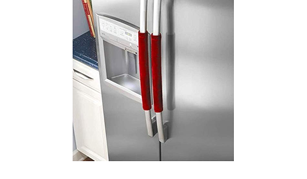 1 par de cobertores para manija de puerta de refrigerador ...