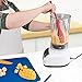 Flex-Core All Silicone Blender Spatula - Heat-Resistant Spatulas for Kitchen Use, Dishwasher Safe & BPA-Free