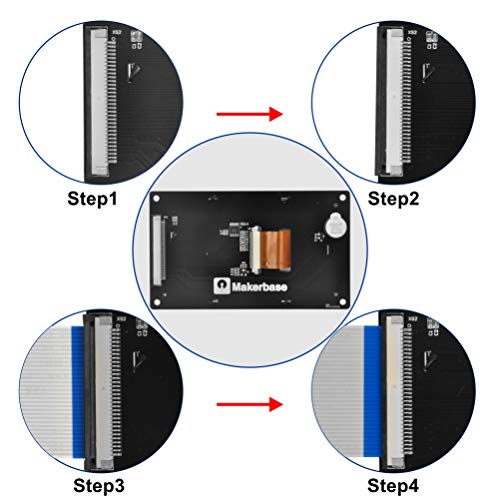 Gowoops 3D Printer Parts MKS Robin 2 V1.0 Integrated Circuit mainboard Controller Motherboard with Robin TFT35 Display Closed Source Software with FFC Line & USB Cable