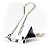 JAM PAPER Colorful Binder Clips - Small - 3/4 Inch (19 mm) - White Binderclips - 25/Pack