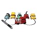 Wenasi 1PCS Inductive Truck Bus Follow Any Drawn Line Magic Pen Inductive Tank Toy Pre-school Car Bus Model Educational Toy for Kids (Random Color)