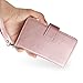BENTOBEN iPhone SE Case, iPhone 5S Case, iPhone 5 Wallet Case, Wallet PU Leather Protective Magnetic Folio Flip Cover Credit Card Slots Cash Holder Wristlet Case for iPhone 5 5S SE, Rose Gold