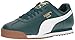 PUMA Men's Roma Basic GLD Sneaker, Deep Teal White, 9 M US