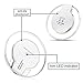 MChoice for Samsung Galaxy Note 8/S8, Clear Qi Wireless Fast Charger Charging Pad (White)