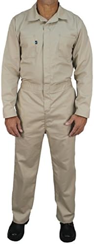 Deluxe Long Sleeve Cotton Rich Coverall with Adjustable Cuff