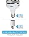 Hyperikon LED Street Light, 45W (250W Equivalent), E39 (Large Mogul Base), 5440 lumen, 5000K (Crystal White Glow), 320° Omnidirectional, 100-277v, CRI 85, UL-listed and DLC Certified