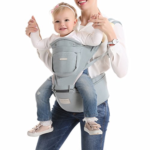 EsTong Best Ergonomic Baby Carrier Newborn 6 position New Design
360°Turntable Sunshade with Hip Seat Backpack Sling Light Blue EsTong Best Ergonomic Baby Carrier Newborn 6 position New Design
360°Turntable Sunshade with Hip Seat Backpack Sling Light Blue