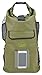 Relentless Recreation Dry Bag Backpack | 30L Waterproof - 500D PVC Tarpaulin | Splash Proof Cell Phone Pocket | Rolltop Drybag for Kayaking, Boating, Hiking, Camping, Fishing & More | Olive Green
