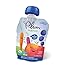Plum Organics, Smoothie Mashups, Organic On-The-Go Squeeze Kids Snacks, Applesauce, Blueberry & Carrot, 3.17 Ounce Pouch (24 Total) Packaging May Vary