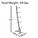 Body-Solid Vertical Medicine Ball Stand - Compact Exercise Ball Holder with Stable, Heavy Gauge Steel Frame - Holds Up to 6 Medicine Balls for Exercise
