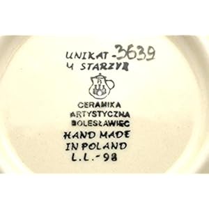 Polish Pottery Mug – 15 oz. Bubble – Unikat Signature U3639