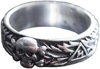 SS Totenkopf SET: SS Honor ring, SS LETTER, SS BOX, SS LAWS (book) by Heinrich Himmler (35)