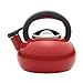 Circulon Sunrise Whistling Kettle/Stovetop Teakettle/Tea Pot, 1.5 Quart, Bell Pepper Red