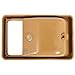 Make Auto Parts Manufacturing - TOYOTA PICKUP 84-89 FRONT DOOR HANDLE CASE RH=LH, Inside, Beige - TO1358103