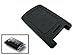 iJDMTOY Black Soft Silicone Smart Key Fob Cover Case, Compatible with Cadillac Escalade ATS CTS DTS XTS SRX, Compatible with Chevy C7 Corvette, etc
